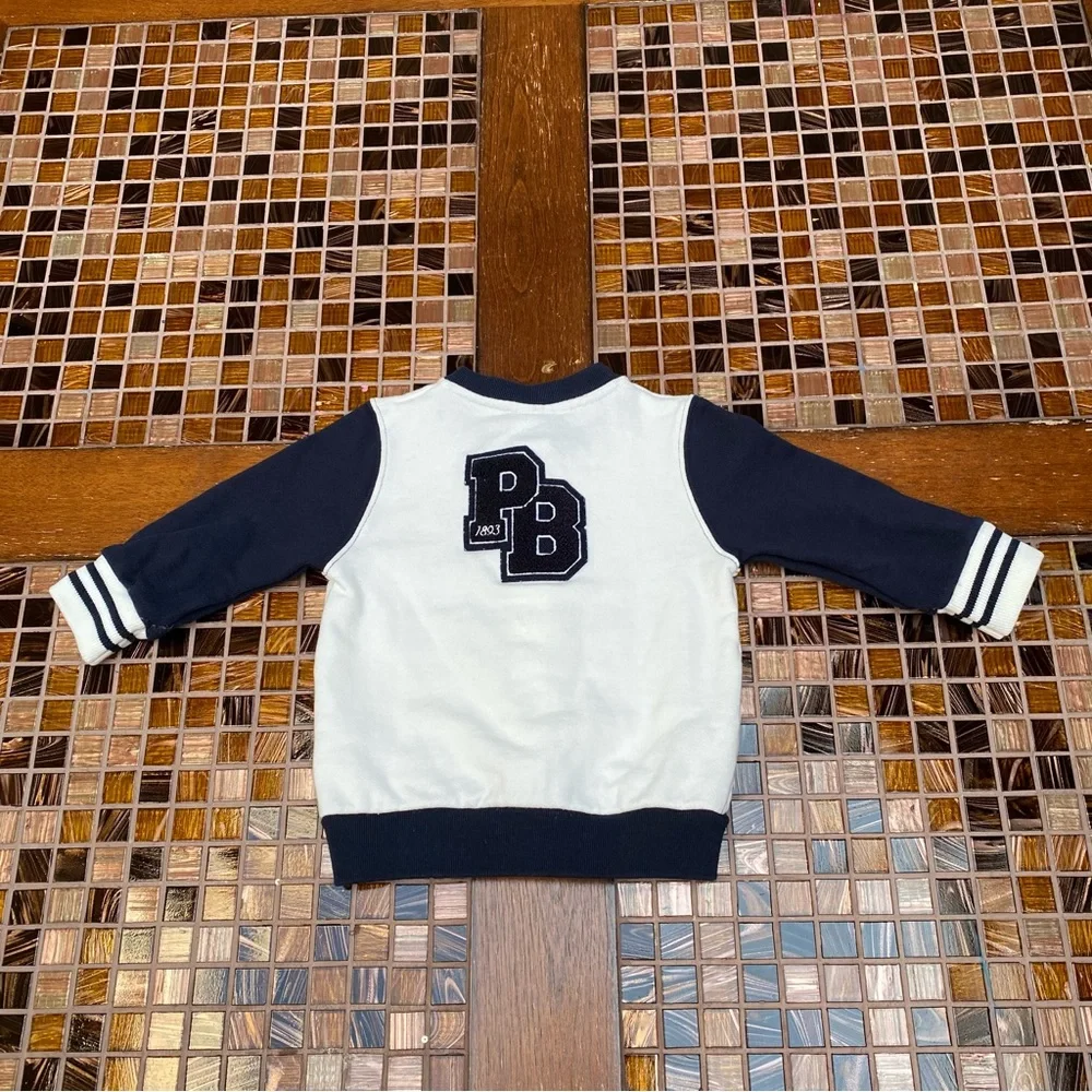 Petit Bateau Baby Boys Logo Jacket